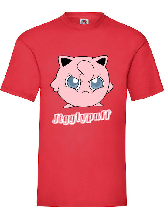 Κόκκινη Μπλούζα Tshirt Pokemon Jigglypuff Origi...