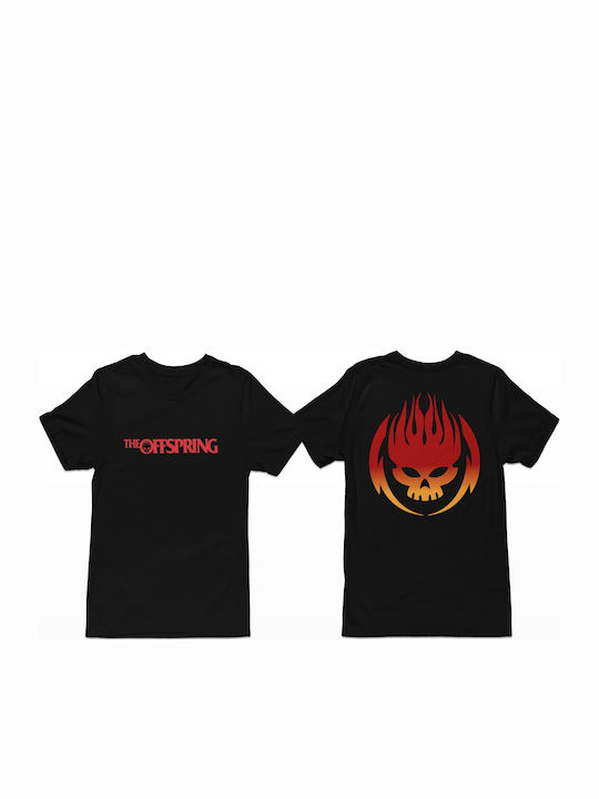 The Offspring Logo Flame Black T-shirt The Offspring Logo Flame Black T-shirt