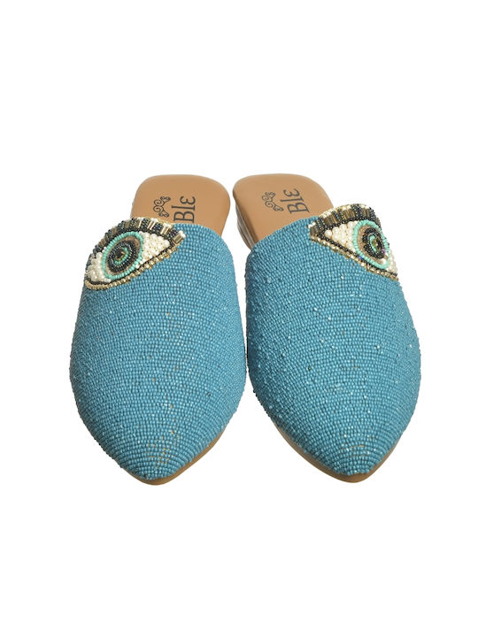 Ble Mules Μπλε Ματι Με Xanτρες (eu 37) 5-48-792-0086