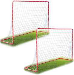 NEO Sport Football Goals 183x122x61cm Set 2 Pieces