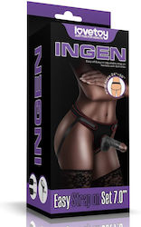 Adjustable Strap On With Dildo 7.0 (έως 18 Δόσεις) Adjustable Strap On With Dildo 7.0 (έως 18 Δόσεις)