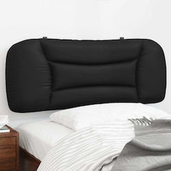 vidaXL LED Headboard Cushion in Black Faux Leat...