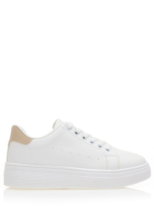 Tsoukalas Γυναικεία Sneakers Λευκά