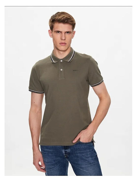 Geox Polo Herrenblusen Grün