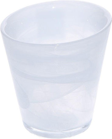 Atlas Filtri Set Gläser für Weißwein aus Glas in Weiß Farbe 120ml 6Stück