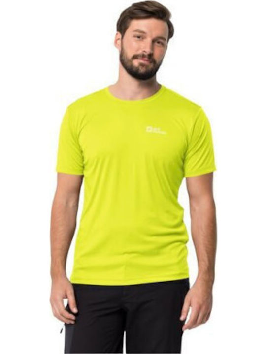 Jack Wolfskin Athletic T-shirt Yellow