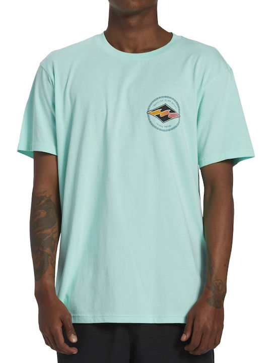 Billabong Rotor Diamond T-shirt Bărbătesc cu Mânecă Scurtă Minty