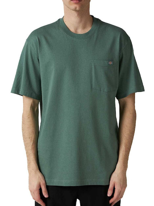 Dickies T-shirt Bărbătesc cu Mânecă Scurtă Verde