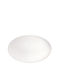 Fine Servierplatte Oval aus Porzellan Weiß 40x25.5cm 2Stück