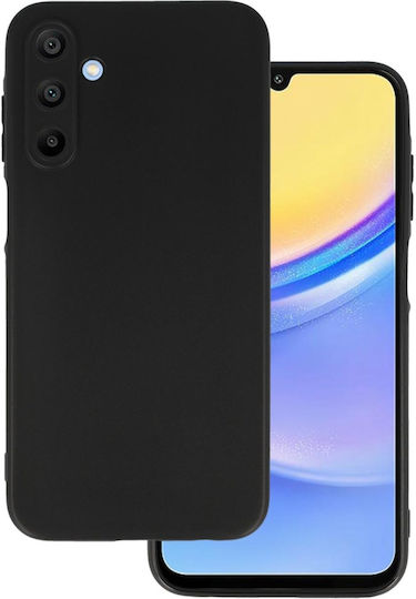 Lemontti Back Cover Σιλικόνης Μαύρο (Galaxy A15)