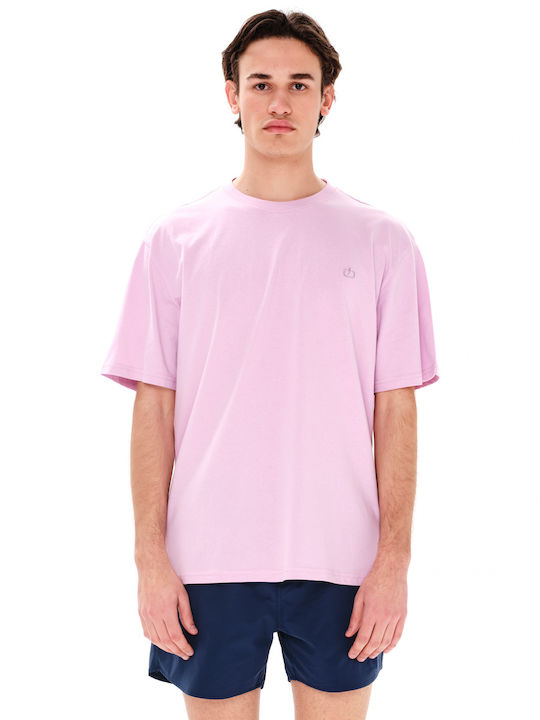 Emerson Herren T-Shirt Kurzarm Rosa