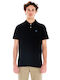 Emerson Men's Short Sleeve Blouse Polo Black