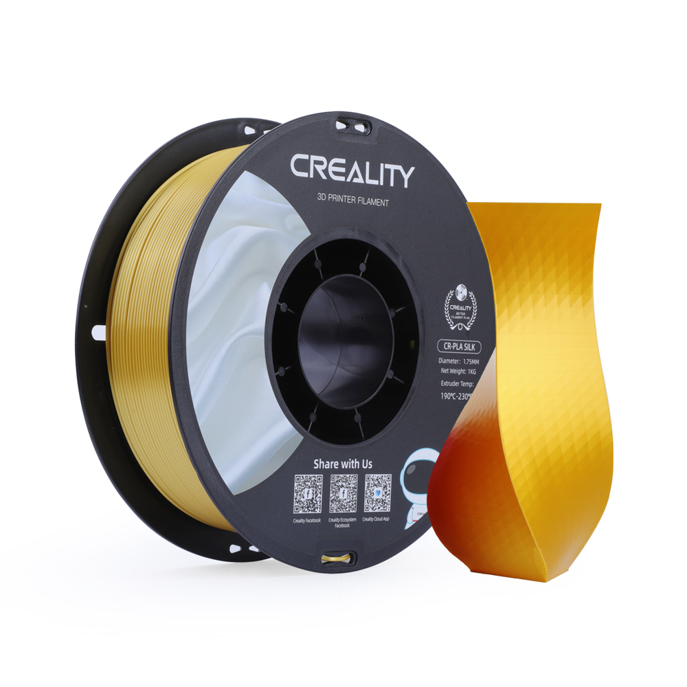 CR-Silk PLA Filament Creality (Yellow-blue)