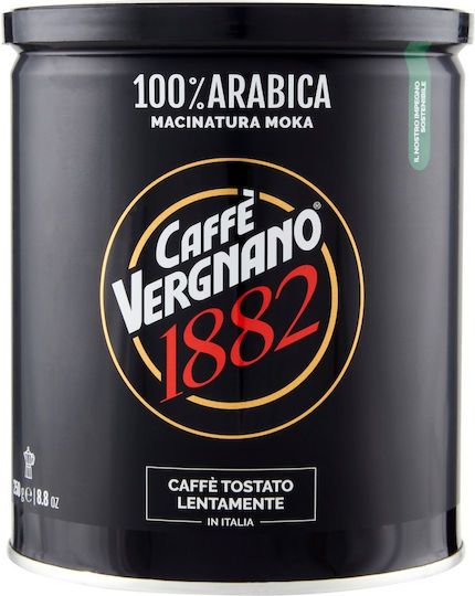 Espresso Kaffee Vergnano 100% Arabica Moka 250g Gemahlen
