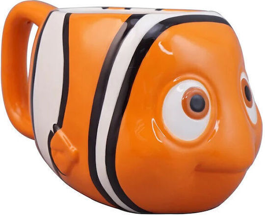 Disney Half Moon Bay® Nemo Shaped Κούπα Κεραμική Πολύχρωμη 450ml