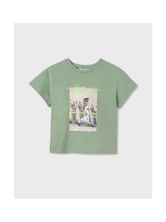 Mayoral Kids T-shirt Mintgreen