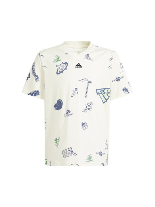 Adidas Tricou pentru copii Bej