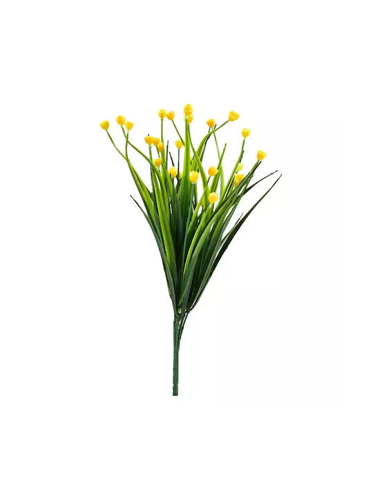 Ramură Decorativă Artificială Yellow 38cm 1buc