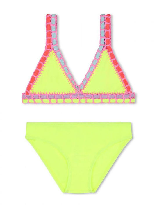 Billieblush Kinder-Badebekleidung Bikini Yellow Fluo