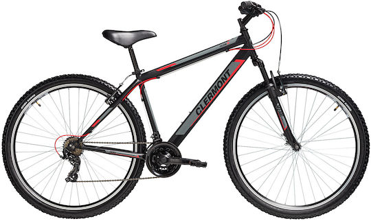 Clermont Falcon 29" 2024 Black Mountain Bike with Speeds