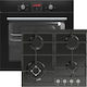 Thermogatz TGS 3322 + TGS 9411 GL Cuptor cu Gaz Lichefiat Deasupra Blatului 51lt cu Plite pe Gaz Lichefiat L60cm.
