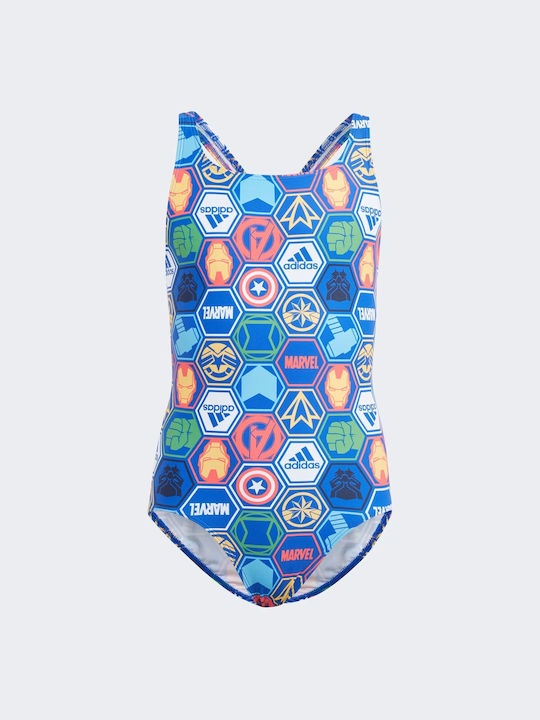 Adidas Kids Swimwear One-Piece Blue