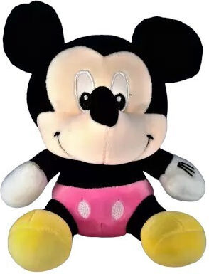 Mohicans Black Line Plush & Soft Toy Disney Mickey Mouse - Black-Pink for 3+ Years 20 cm
