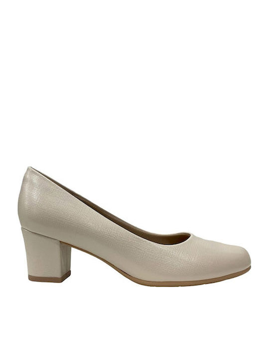 Piccadilly Pumps mit mittelhohem Absatz Weiß