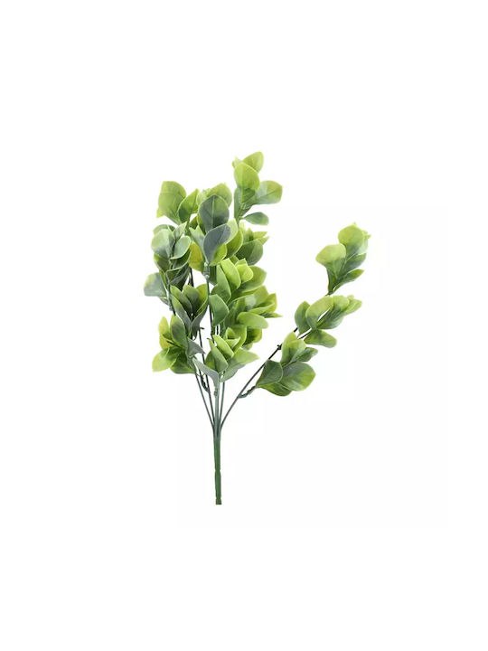 Artificial Plant Bush Leaves 37cm Green