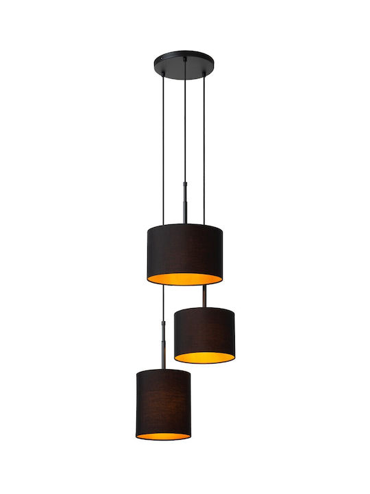 Lucide Lightning Pendant Light Three-Light for ...