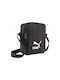 Puma Shoulder / Crossbody Bag Classics Archive Compact Portable with Zipper & Adjustable Strap Black 16x8x23cm