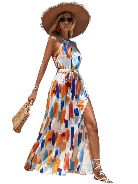 Woman's Fashion Maxi Kleid Orange