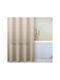 Guy Laroche Pandora Shower Curtain with Hooks 180x185cm Sand (Various Designs)