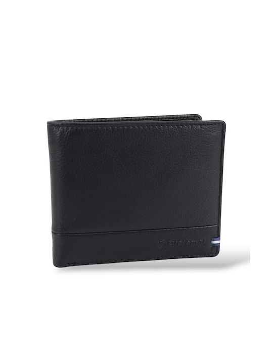 Diplomat Men's Leather Wallet with RFID Black