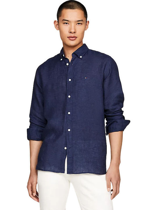 Cu mânecă lungă In Cămașă Carbon Navy