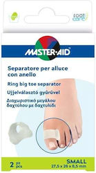 Masteraid Foot Care Διαχωριστικό Μεγάλου Δαχτύλου Με Δαχτυλίδι 27,5 X 26 X 8,5mm, 2τεμ Masteraid Foot Care Διαχωριστικό Μεγάλου Δαχτύλου Με Δαχτυλίδι 27,5 X 26 X 8,5mm, 2τεμ