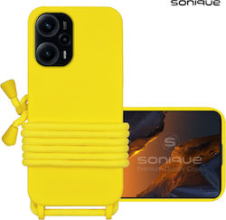 Sonique Umschlag Rückseite Silikon 0.5mm mit Ba...
