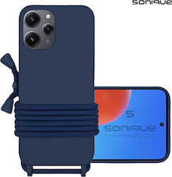 Sonique Umschlag Rückseite Silikon 0.5mm mit Ba...