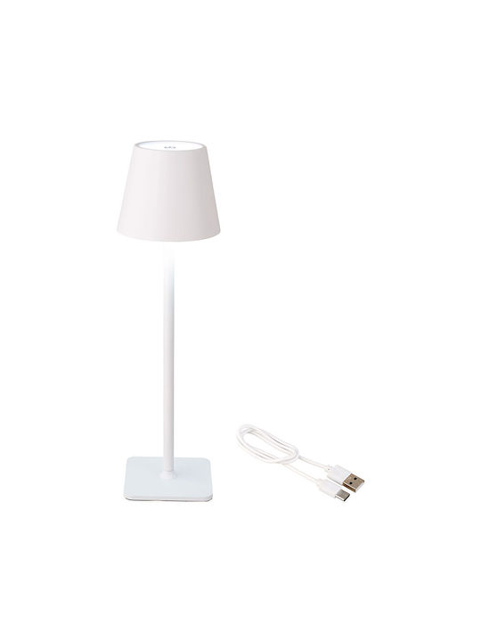 Lumineo Διακοσμητικό Φωτιστικό LED Θερμό Λευκό 11x11x37εκ.