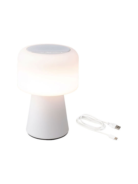 Lumineo Bluetooth Table Decorative Lamp LED Battery White