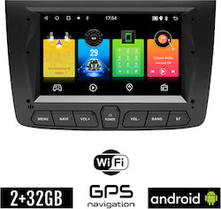Car-Audiosystem für Alfa Romeo Mito 2008+ (Bluetooth/USB/WiFi/GPS/Apple-Carplay/Android-Auto) mit Touchscreen 7"
