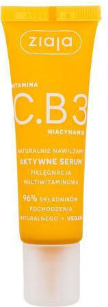 Ziaja Vitamin C.B3 Anti-Aging Serum Gesicht mit Vitamin C & Niacinamid 30ml