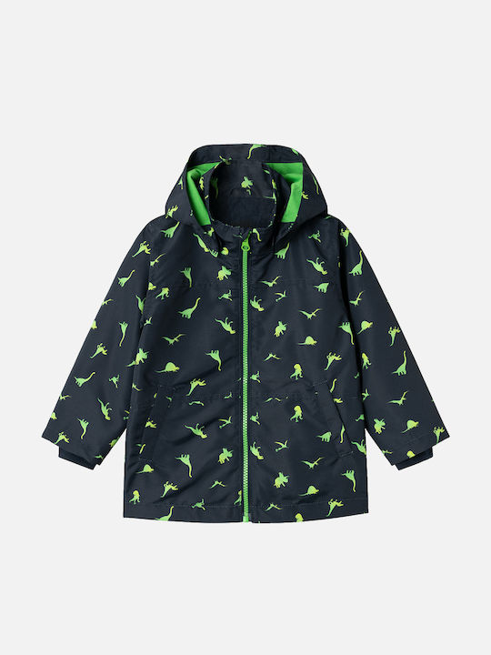 Name It Kids' Casual Jacket with Hood Dark sapp...