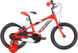 Ideal V-track 14" Kids Bicycle BMX with Aluminum Frame (2024) Red