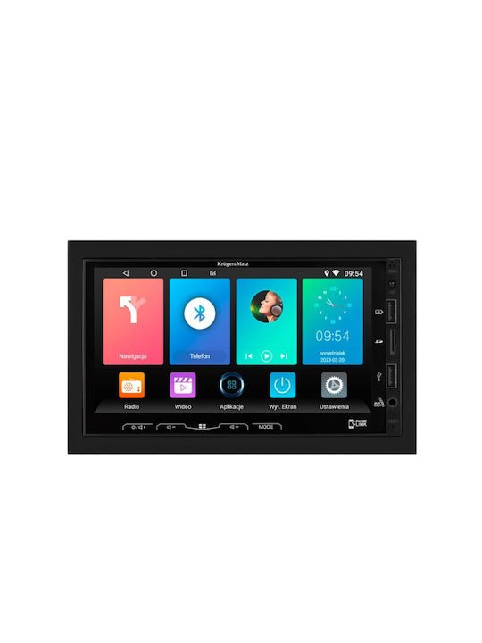 Kruger & Matz Auto-Audiosystem für Honda Jazz (Bluetooth/USB/WiFi/GPS/Apple-Carplay/Android-Auto) mit Touchscreen 7"