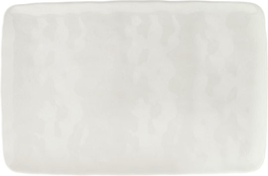 Cryspo Trio Serving Platter Oval made of Porcelain White 39x26.5cm
