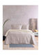 Rythmos Allure Подредба Покривало Единично Микрофибър Beige-cream 160x240см 2бр