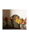 Andrea House Wall Mirror with Black Metallic Frame 70x60cm 1pcs
