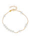 Loisir Bracelet Γυναικείο Βραχιόλι από Ασήμι Επιχρυσωμένο