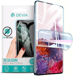 Devia Acoperire completă 360 Silicon 0.13mm Transparent (Edge 20 Pro)